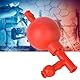 Enwye Gummi-Peleus-Bälle, Quantitativer Pipettierball Mit DREI Öffnungen, Rote Quantitative Pipette Für Wissenschaftliche Forschungsprofis, Laborwerkzeug