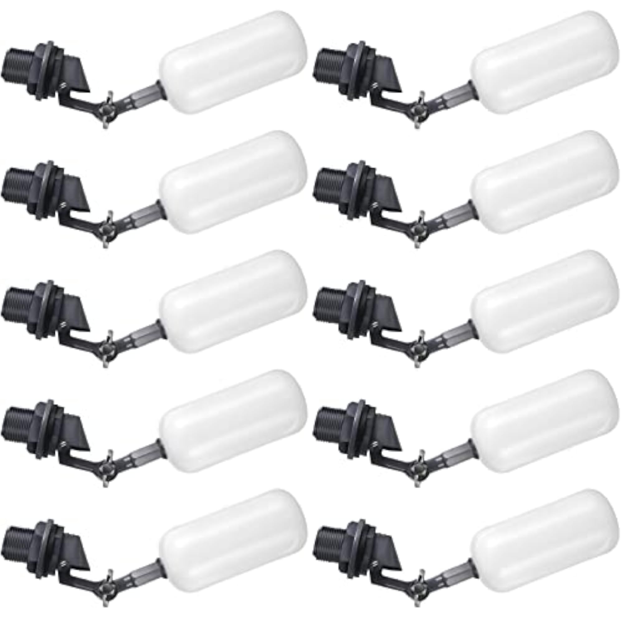 10 Pack Float Ball Valve 1/2 Inch Autofill Float Valve