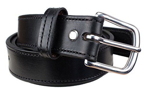 Handmade Stitched Bridle Leather Belt Extra Thick