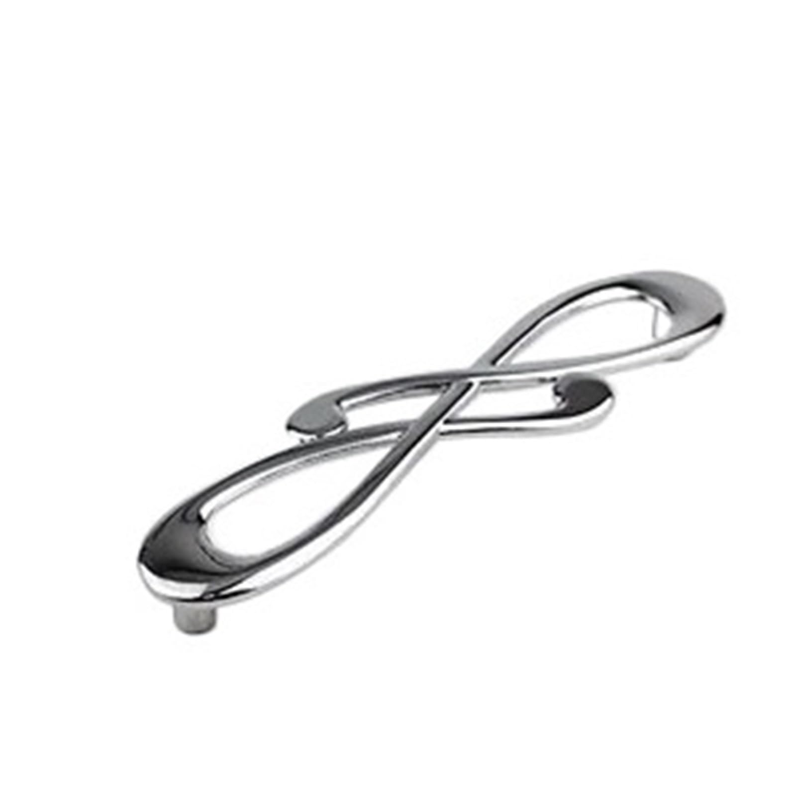 Drawer handles, Pack Of 2 Chrome Cabinet Pull Handles, 96mm And 128mm