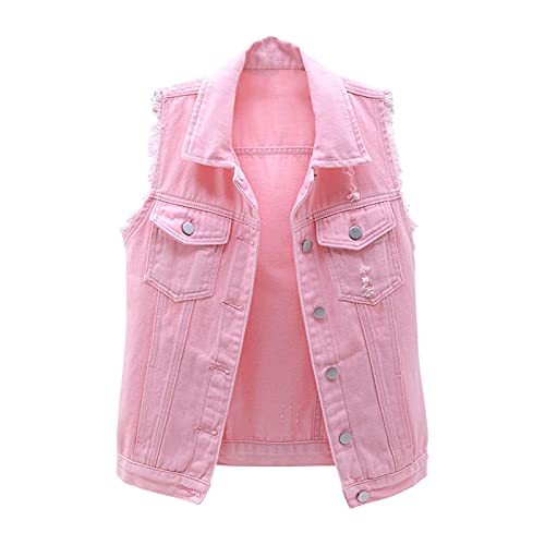Chemise en jean sans manches femme ample pour rester fraîche en été