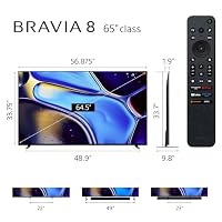 Sony 65 Inch BRAVIA 8 OLED 4K HDR Smart Google TV (K-65XR80) — image 2