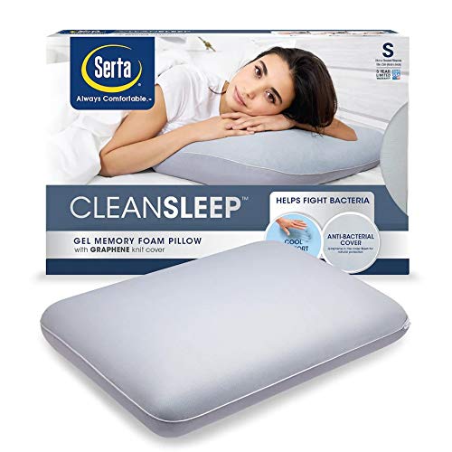 serta gel memory foam pillow side sleeper