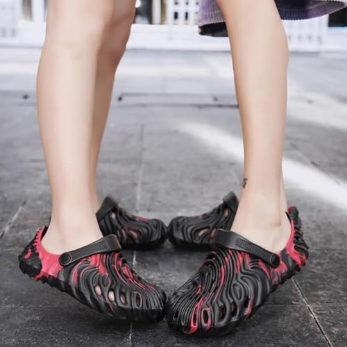 Zapatos de playa antideslizantes masculinos estilo zuecos de punta cerrada 3