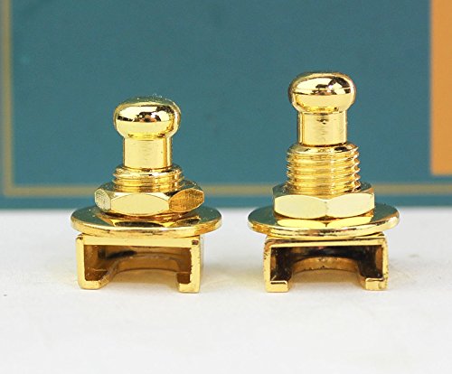 Walker & Williams Gold Extra Long Strap Locks #TOP17