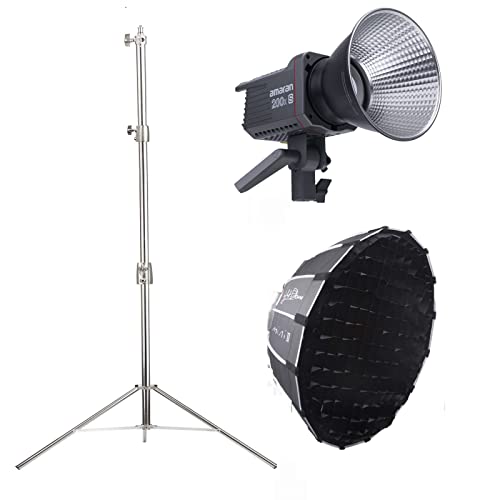 Amazon | Aputure Amaran 200X S + Light Dome Mini II ソフトボックス