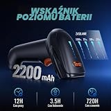 Tera Bezprzewodowy skaner kodów kreskowych Pro 2D, czytnik kodów QR Bluetooth ze stojakiem, szybkie i precyzyjne skanowanie 2200 mAh, HW0002