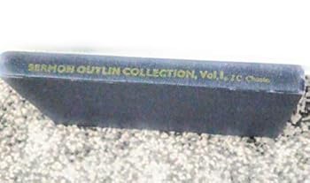 Hardcover Sermon Outline Collection, Volume I Book