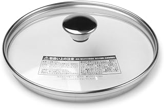 中尾铝制作所 火腿蛋锅用玻璃盖 15cm