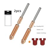 2 Szt. Dysza K1C, Dysza Unicorn Quick-Swap V3, Dysza Do Drukarek 3D K1C V3 Plus(0.8MM 2Pcs)