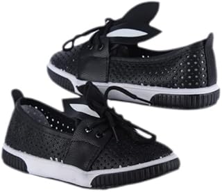 حذاء رياضي كاجوال من الجلد بتصميم مخرم للنساء من توباكو، موديل 510, هيرنفي, 35، أسود