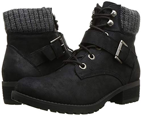 Skechers Women's Dome-Mid Lace Up with Sweater Collar Boot with Strap Fashion - Image 4