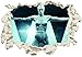 Produktbild Unified Distribution Westworld TV Serie - Wandtattoo mit 3D Effekt, Aufkleber für Wände und Türen Größe: 92x61 cm, Stil: Durchbruch
