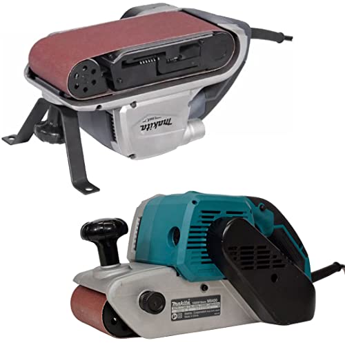 Ponceuse à bande Makita 100 x 610 mm pour grand décapage de bois