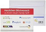 simplyTel Handyvertrag LTE All X GB - ohne Vertragslaufzeit (Flat Internet X GB LTE mit max. 50 MBit/s mit deaktivierbarer Datenautomatik, Flat Telefonie, Flat SMS und EU-Ausland, X,XX Euro/Monat)