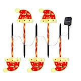 Éclairage automatique sans effort : les lumières d'extérieur en sucre d'orge disposent d'une fonction d'éclairage automatique qui élimine les efforts manuels quotidiens, permettant aux utilisateurs de profiter d'un éclairage festif sans avoir besoin de réglages constants ; il suffit de pousser le piquet dans le sol et il est prêt en quelques secondes