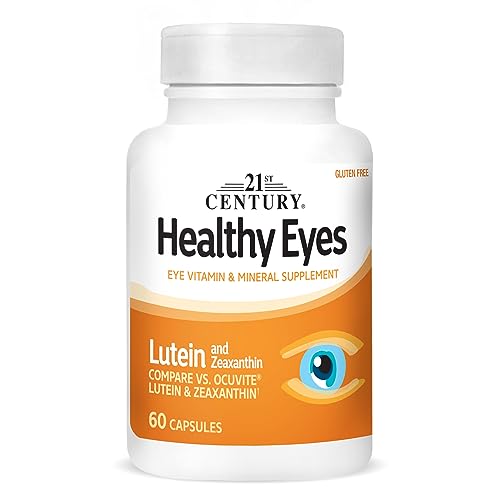 21st Century Healthy Eyes Lutein and Zeaxanthin Capsules, 60 Count (27454)