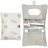 LAINIKE Windeltasche Organizer und Kosmetiktasche 2in1 Windeltasche Kleine...