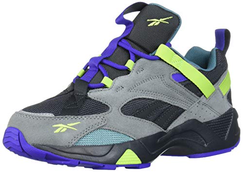 Reebok Unisex-Adult AZTREK 96 Adventure Sneaker, True Grey/Ultima Purple, 8.5 M US