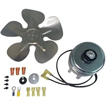 Edgewater Parts Condenser/Evaporator Fan Motor 120V 9W CW Rotatio With 8" Fan Blade Compatible With Dixie, Narco, Vendo, Royal Soda Machine