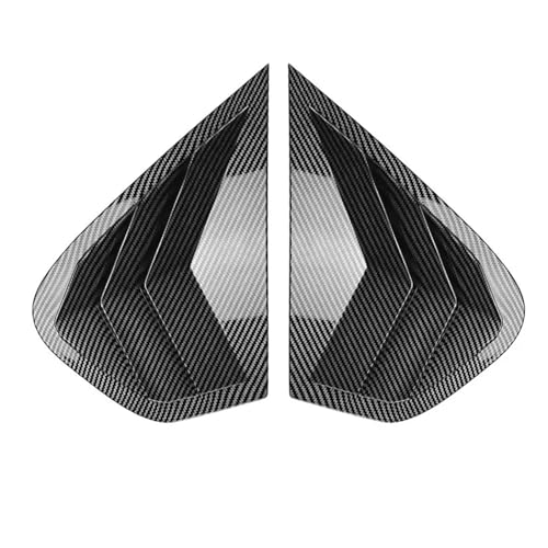 Persiennes de vitre latérale arrière pour BMW X6 E71 style carbone look sport