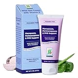 At Last Naturals Wild Yam Cream Hormone Balance for Women Menopause PMS Relief with Vitamin E Helps Smooth Dry Skin Reduce Hot Flashes and Promotes Well Being (2 oz 1 Packs)