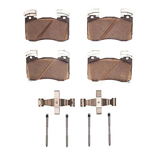 Dynamic Friction Company 5000 Advanced Brake Pads - Ceramic and Hardware Kit