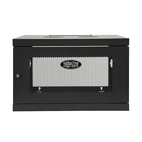 image for Tripp Lite 6U Wall Mount Rack Enclosure Server Cabinet, Knock Down, 16
