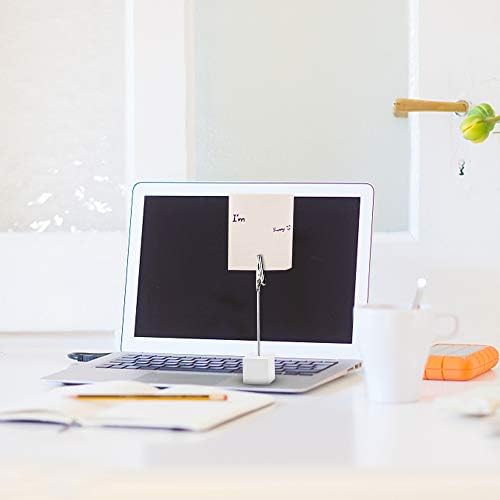 Peak-EU 50 Pcs Photo Clip Metal Alligator Clip for Shop Display Price Tag Photo Display Note Clip (Silver)