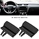 ECSiNG 2 Stück Auto Front AC Vent Slider 5ED819701 5ED819702 Kompatibel mit Skoda Octavia 2014–2019, links