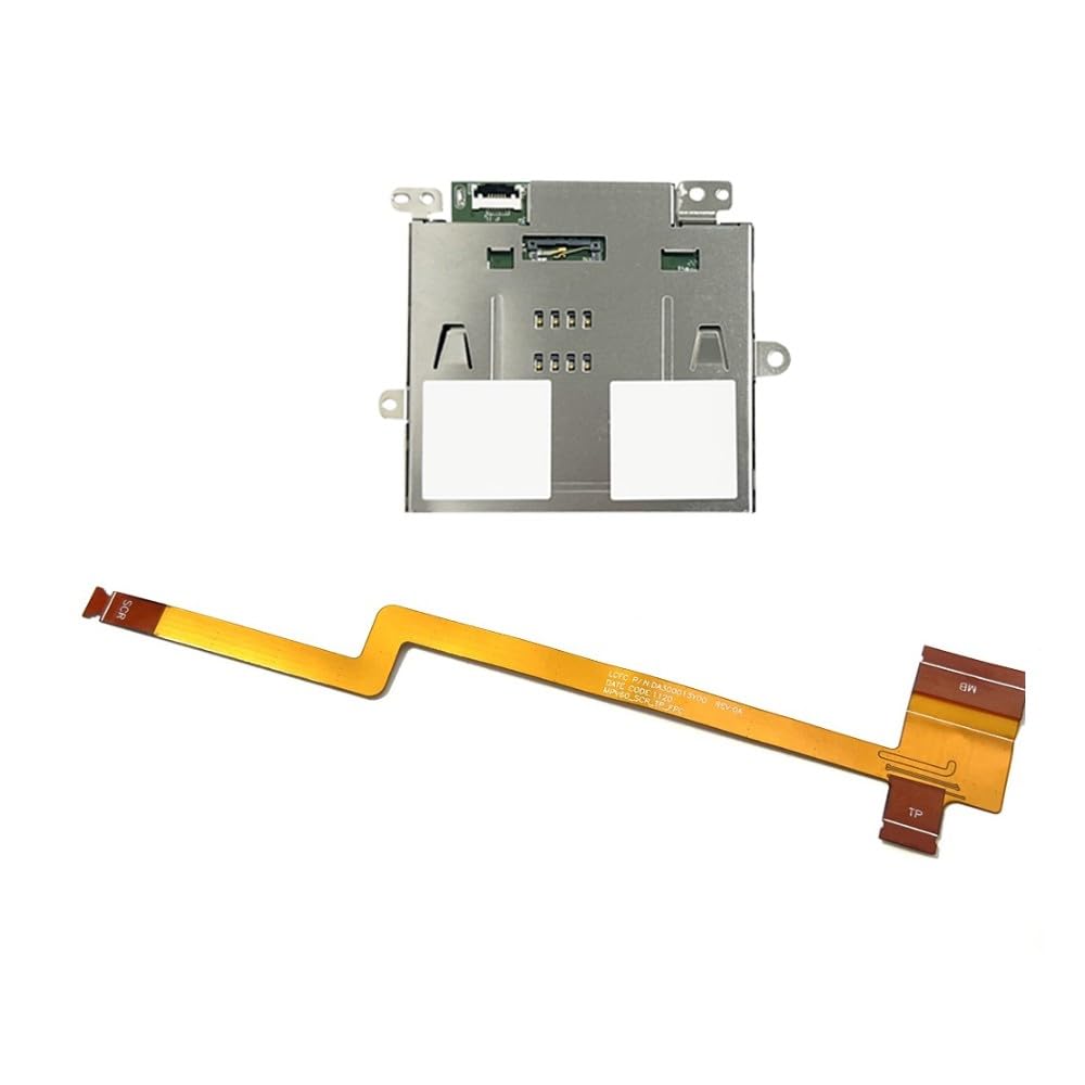 ZAHARA Czytnik kart + FFC elastyczny kabel elastyczny zamiennik taśmy do Lenovo ThinkPad P16v Gen 3 21RS 21RT MPV60 5C11P26388 DA300013Y00 zewnętrzne czytniki kart pamięci wstążka