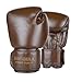 Sanabul Battle Forged Thai Style Kickboxing Professional Gloves (Brown, 16 oz)