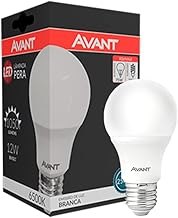 Lâmpada Pera LED, 12W, Luz branca 6500K, Soquete E27, Bivolt, Avant