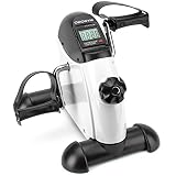 ODOGYM Mini Under Desk Exercise Pedal Bike, Portable Exercise Bike with LCD Display for Arms and Leg