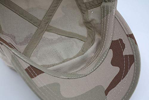Image of The Vintage Year Heavy Stitching Washed Cotton Cadet Hat - Durable Military Baseball Cap for Men & Women, Outdoor Casual Wear