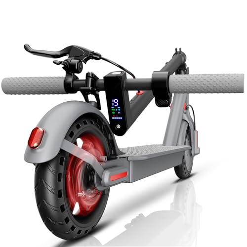 Electric Scooter Adults, 500W Powerful Motor E Scooter, Top Speed 19 MPH, Patineta Eléctrica para Adultos, 8.5