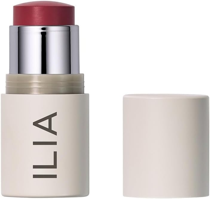 Multi-Stick Cheek + Lip Color | Buildable + Blendable | Multi-Use Cream Blush | Nourishing Skincare Ingredients | Clean, Cruelty-Free (A Fine Romance | Rich berry)
