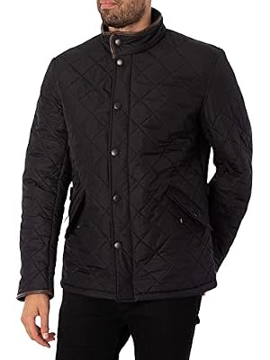 Barbour Powell MQU0281 Veste matelassée pour homme S Blu - Blu marino