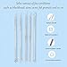 Blackhead Remover Tools,VIMILOLO Pimple Blemish Comedone Acne Extractor Remover Tool Stainless Steel Pimple Tweezers