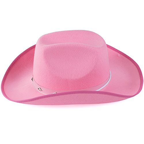 image for Funny Party Hats Cowboy Hat - Studded Cowboy Hat - Cowboy Costume Acce
