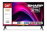 Sharp Fernseher 24 Zoll Smart TV Powered by TiVo - HDR Fernseher mit HD Auflösung und Triple-Tuner, LED TV 24HE2745E (2026)