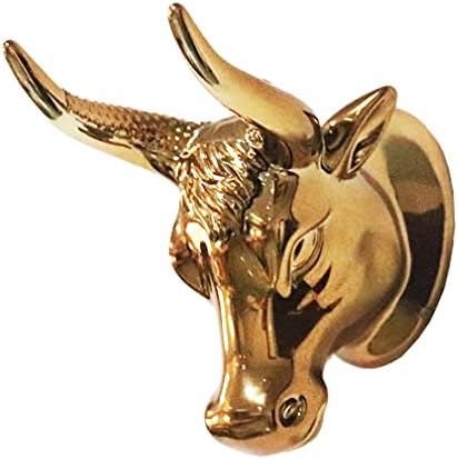 Hidear Guitar Holder Wall Hanger Bull Art Guitar Ukulele Hook Guitar Hanger Wall Hook Holder Stand for Bass Electric Acoustic Guitar Ukulele