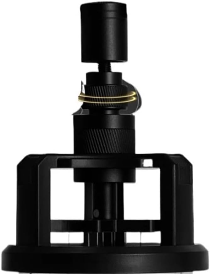 MeLphi Espresso Powder Needle Adjustable Even Coffee Stirring Dispensing Tool rotatable Black(51mm)