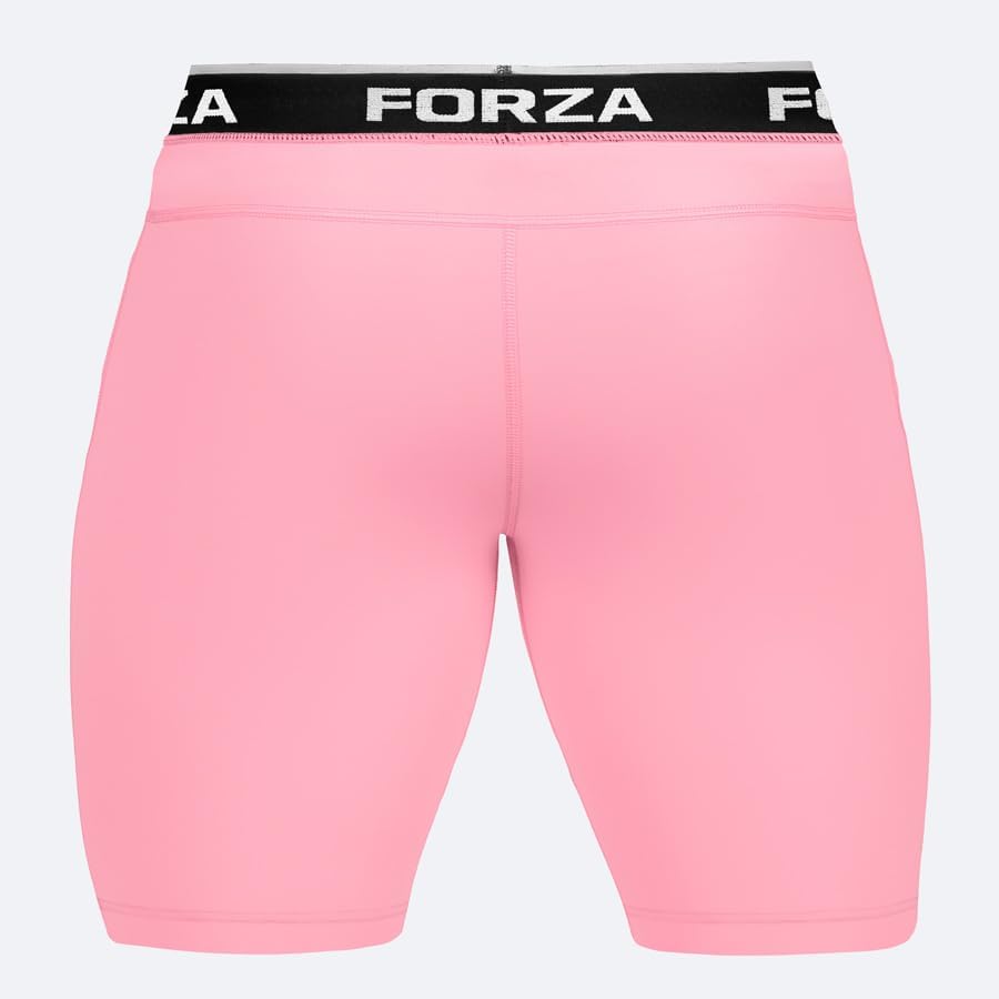 FORZA Men’s Compression Base Layer Shorts – Moisture-Wicking 4-Way Stretch, Quick-Dry, Anti-Odor, Flatlock Seams—XS to XXL