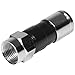 STEREN PPC-EX6XL F-Compression RG6 Quad Connector, 50 pk (PPC-EX6XL)