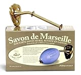Savon Rotatif Drehseifenhalter Wandseifenhalter Messing (ohne Seife)