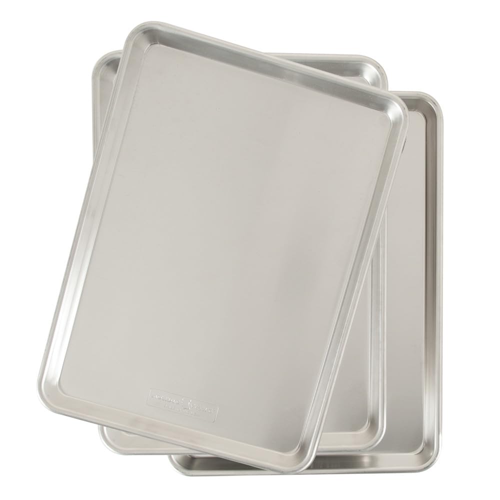 Nordic Ware +Naturals Bäckerhalbblech, 3er Pack