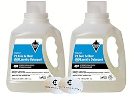 2 Pack Tough Guy 100 oz. High Efficiency Liquid Laundry Detergent With Stickers