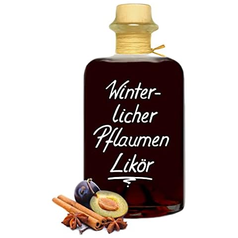 Winterlicher Pflaumen Likör 0,5L aromatisch saftig & lecker 20% Vol Cover