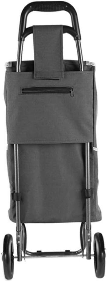 Carrito plegable de hierro ligero para compras con tejido impermeable, plegable para viaje miniatura 2